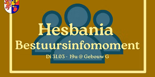 Hesbania Bestuursinfomoment