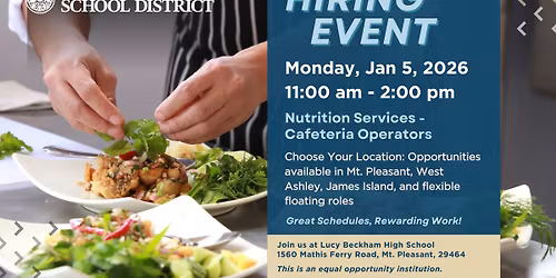 Mt. Pleasant Hiring Event