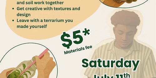 Upcycled Terrarium Workshop