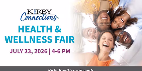 Kirby Connections: Health & Wellness Fair