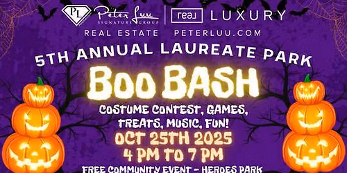 Laureate Park Boo Bash 