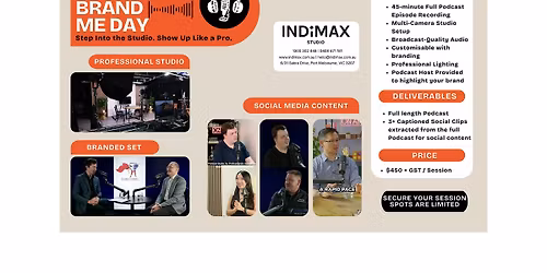 Mics Up: Podcast Brand Me Day