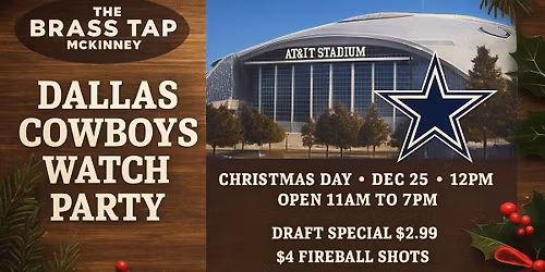 Christmas Day Cowboys Watch Party