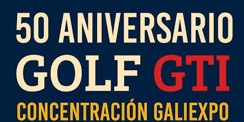 50\u00b0 Aniversario Golf Gti