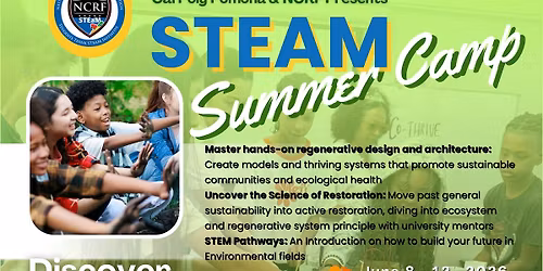 STEAM Summer Camp: Environmental Innovation for 5th -8th grade-FREE