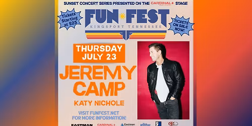 Fun Fest Sunset Concert Series with Jeremy Camp and Katy Nichole