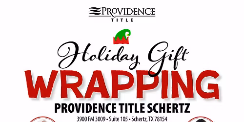 Holiday Gift Wrapping for our Real Estate Community