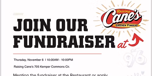 Springdale Raising Cane\u2019s Fundraiser for Princeton Aquatics 