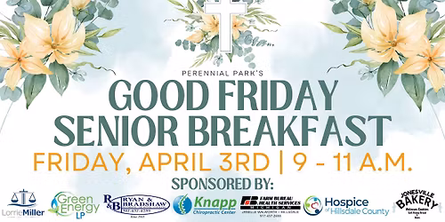 Good Friday Senior Breakfast