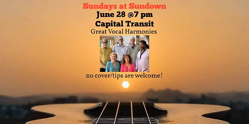 Sundays at Sundown with Capital Transit
