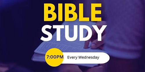 Wednesday Night Bible