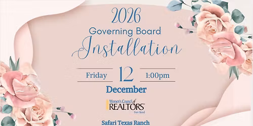 2026 Governing Board Installation