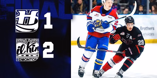 Edmonton Oil Kings vs. Lethbridge Hurricanes