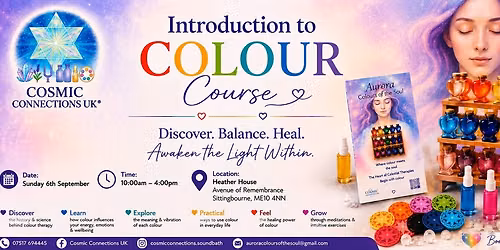 Introduction to Colour- Aurora - Colours of the Soul\u00ae\ufe0f