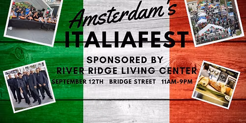 Amsterdam's ItaliaFest Sponsored by River Ridge Living Center