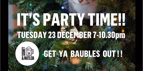 Concrete Cats Christmas Party 