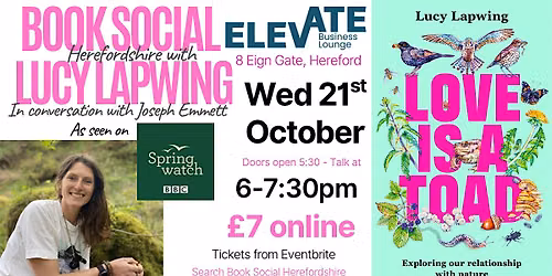Book Social Herefordshire with Lucy Lapwing
