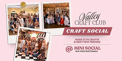 Valley Craft Club Women's Craft Social: COLLAGES & CANDLESTICKS
