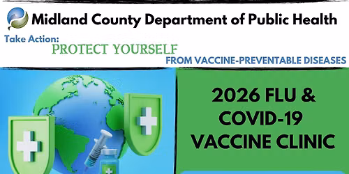 Flu & Covid Vaccine Clinic- Midland County Services Building