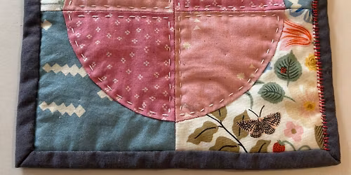 Hand Sewing: Tiny Quilt! Learn basics, curves or a star! 
