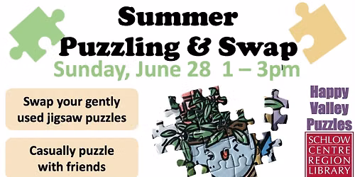 Summer Puzzling & Puzzle Swap