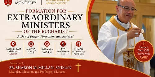 Formation for Extraordinary Ministers of the Eucharist - Ministros Extraordinarios de la Eucarist\u00eda