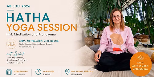 Yoga Session inkl. Meditation & Pranayama in Pankow