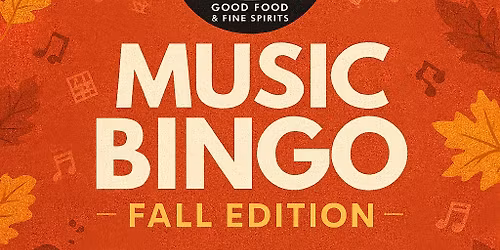 \ud83c\udf41Music Bingo @Frosty\u2019s Fall Edition \ud83c\udf42