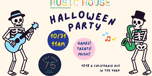 Music House Halloween Party \ud83c\udf83 | Family Fun in Humboldt Park