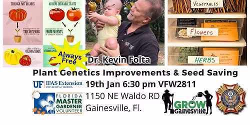 Plant Genetics Improvements & Seed Saving