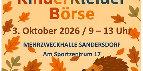 16. Kinderkleiderb\u00f6rse