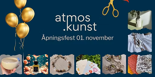 Atmos Kunst \u00e5pningsfest - Trondheims nye designkollektiv \u00e5pner butikk