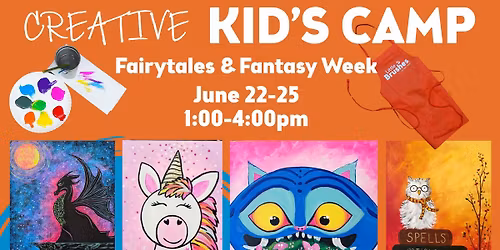 Kid's Art Camp - Fairytales & Fantasy Week