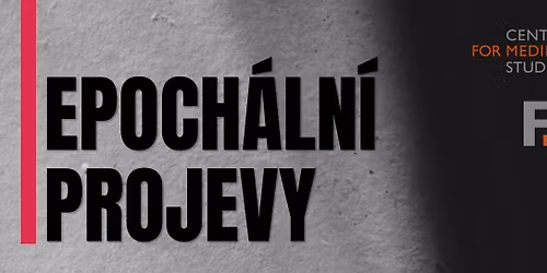 Epoch\u00e1ln\u00ed projevy - ve\u0159ejn\u00e1 debata o kulturn\u00edch projevech, historick\u00fdch epoch\u00e1ch a didaktice d\u011bjepis