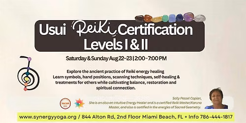 Usui Reiki Certification Levels I & II | Reiki Healing Certification