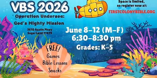 Vacation Bible School 2026  