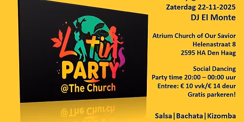 Latin Party @The Church - GOLD Edition