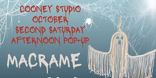 Cooney Studio Art Pop Up - Macrame Ghosts
