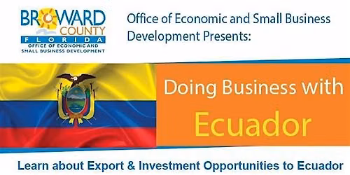 Doing Business with Ecuador