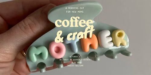 Coffee & Craft Playdate