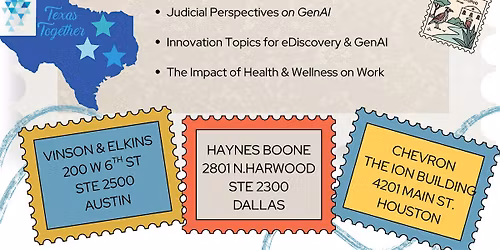 ACEDS Texas Chapters - Texas Together 2025 - eDiscovery Day Event