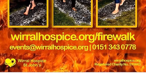 Wirral Hospice: Firewalk
