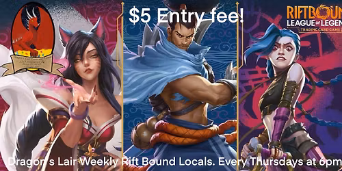 Rift Bound Weekly Locals