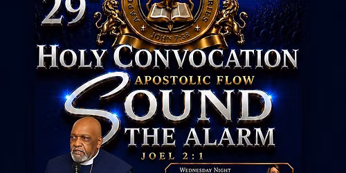 SOUND THE ALARM