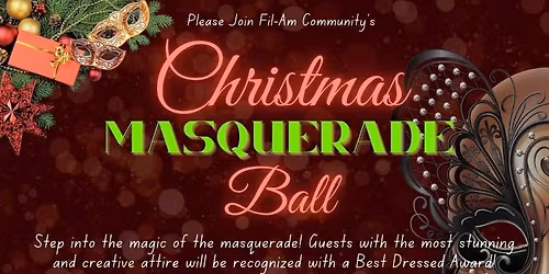 Fil-Am Community's Christmas Masquerade Ball