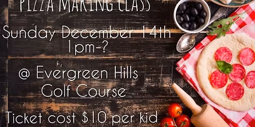 Kids make their own pizza