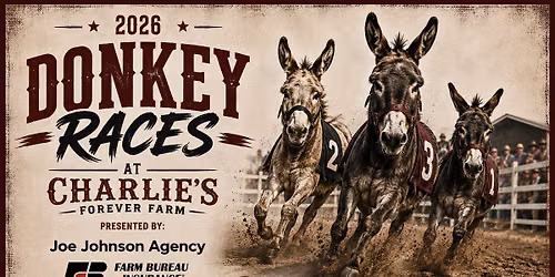 The Donkey Races at CFF presented by The Joe Johnson Agency of Farm Bureau Insurance