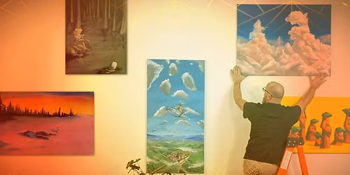 Tedd Andrews Live Painting Silent Auction Closes