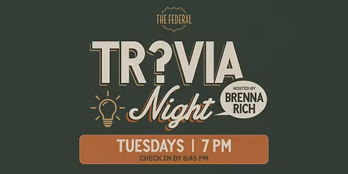 Trivia Night | The Federal