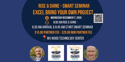 Rise & Shine Featuring Byrd's House of Donuts - Smart Seminar: Excel Bring Your Own Project